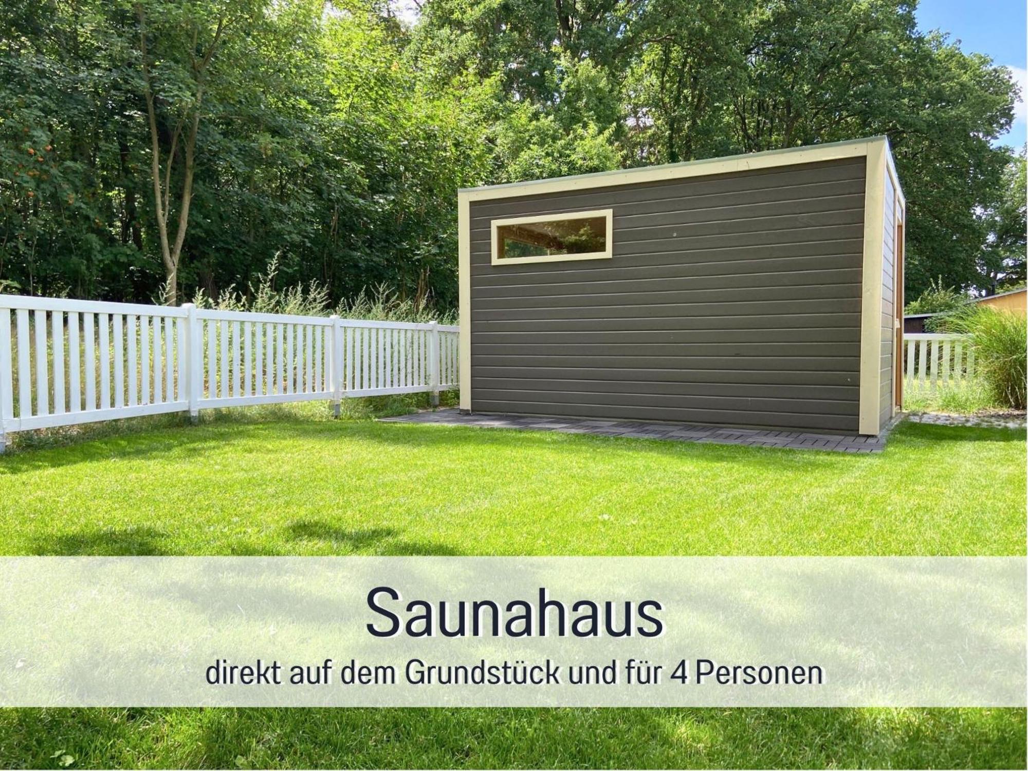 Strandhaus Mathea - Ruhige Lage Direkt Am Fleesensee - Parkplatz, Kamin, Sauna - Familienfreundlich Unter Gohren ภายนอก รูปภาพ